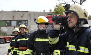 Демонстрираха нова техника на пожарната в Хасково