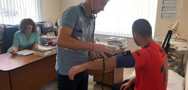 Започнаха медицинските прегледи на футболистите