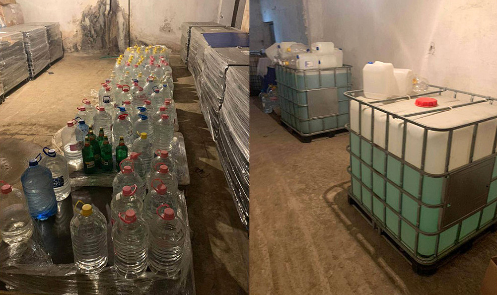Спипаха в склад 5 400 литра ракия без акцизен бандерол Спипаха в склад 5 400 литра ракия без акцизен бандерол
