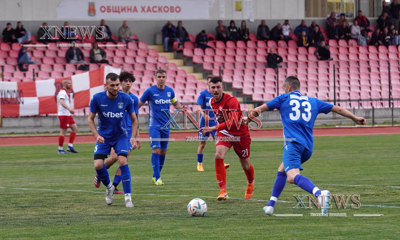 Голова фиеста на Ямача, 6:2 за хасковлии Голова фиеста на Ямача, 6:2 за хасковлии