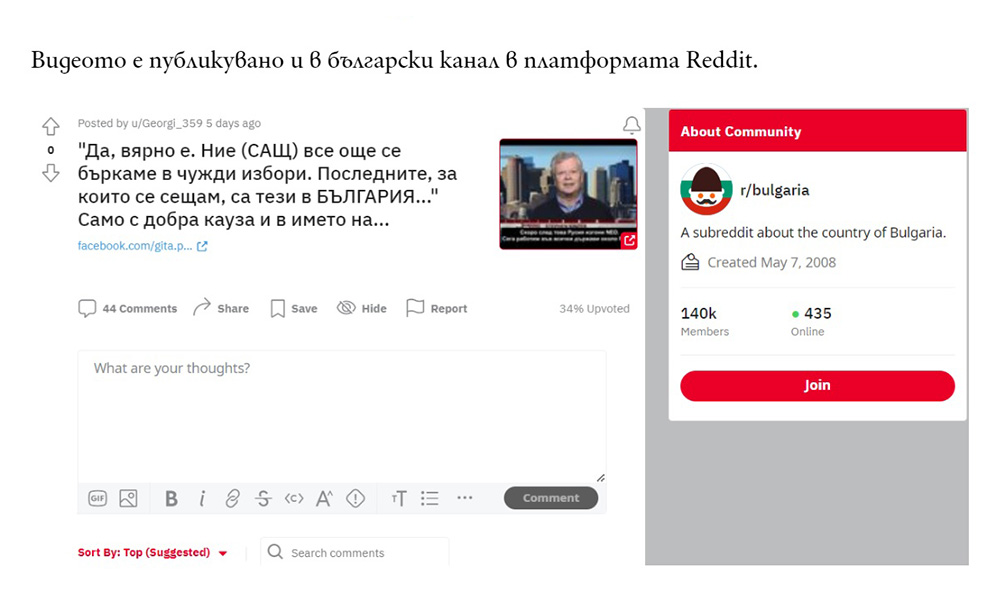 Видео във Фейсбук не е “доказателство” за американска намеса в избори в България Видео във Фейсбук не е “доказателство” за американска намеса в избори в България