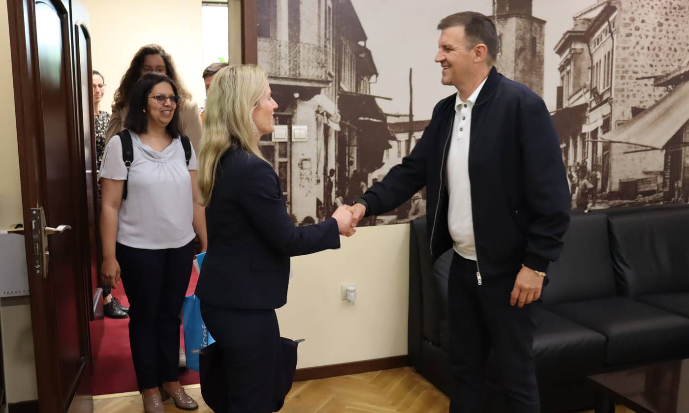 Кметът на Хасково посрещна представителя на УНИЦЕФ за България
