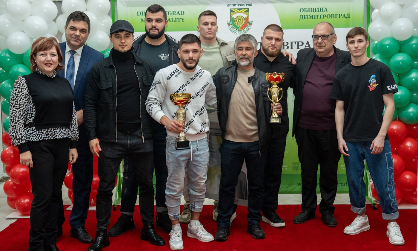 Световният шампион Георги Иванов е спортист на годината в Димитровград
