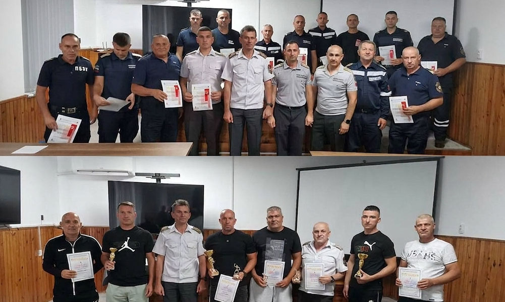 20 пожарникари от Кърджали наградени с „писмена похвала“ за професионалния си принос