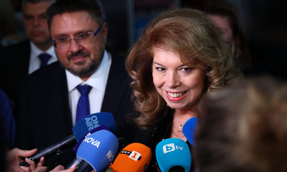 Илияна Йотова избра Кирил Вълчев за кандидат за вицепрезидент