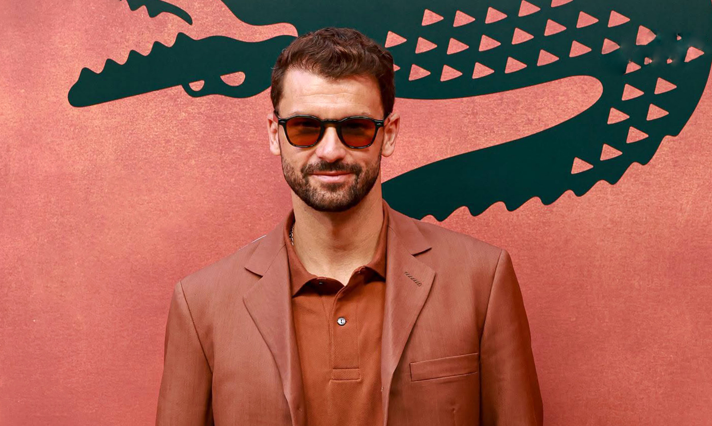 Григор Димитров блести в новата колекция на Lacoste