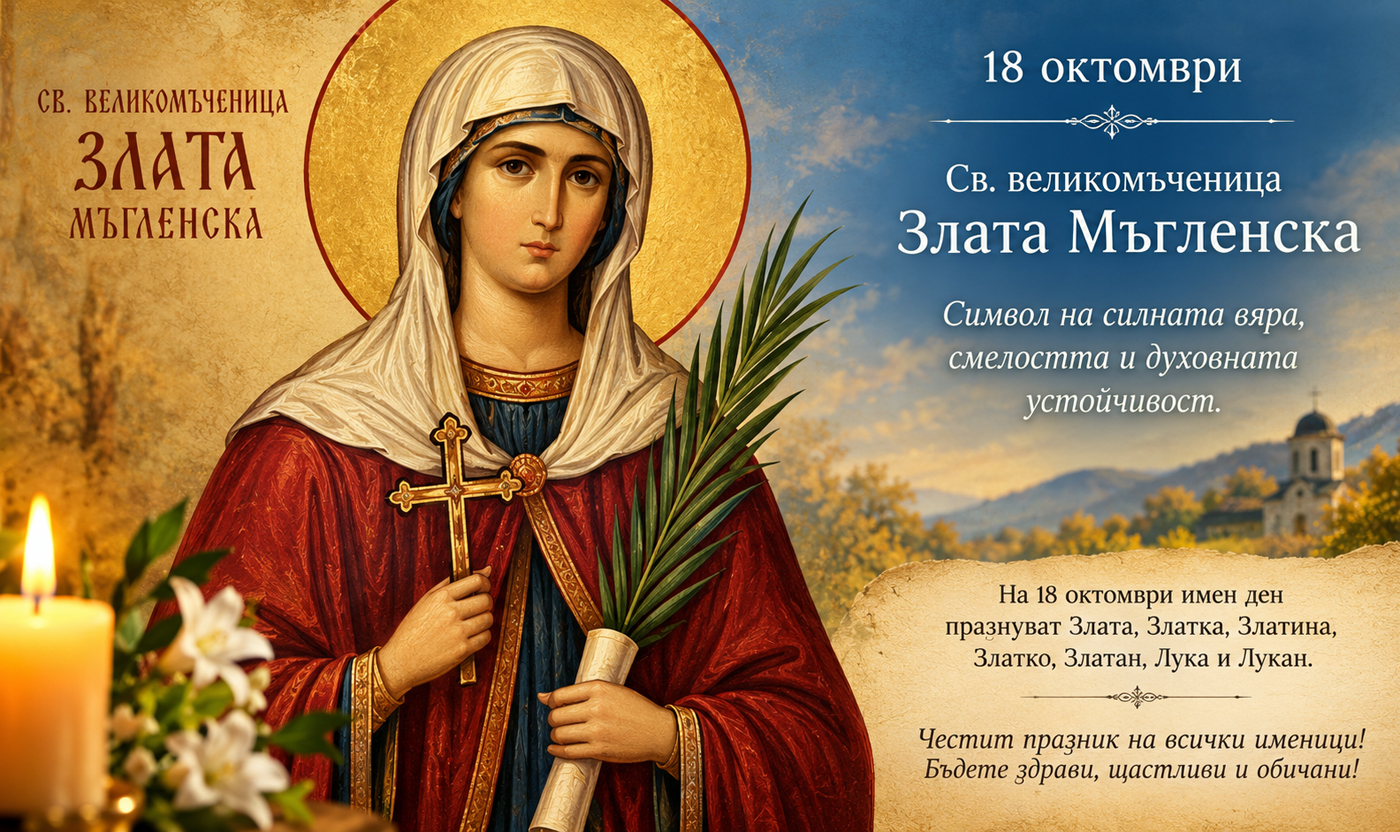 Слънчева неделя, Златките празнуват имен ден
