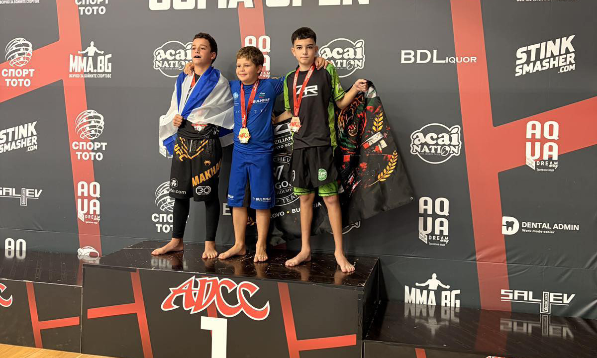 Два бронзови медала за Top Team Bonchev от ADCC Sofia Open Два бронзови медала за Top Team Bonchev от ADCC Sofia Open
