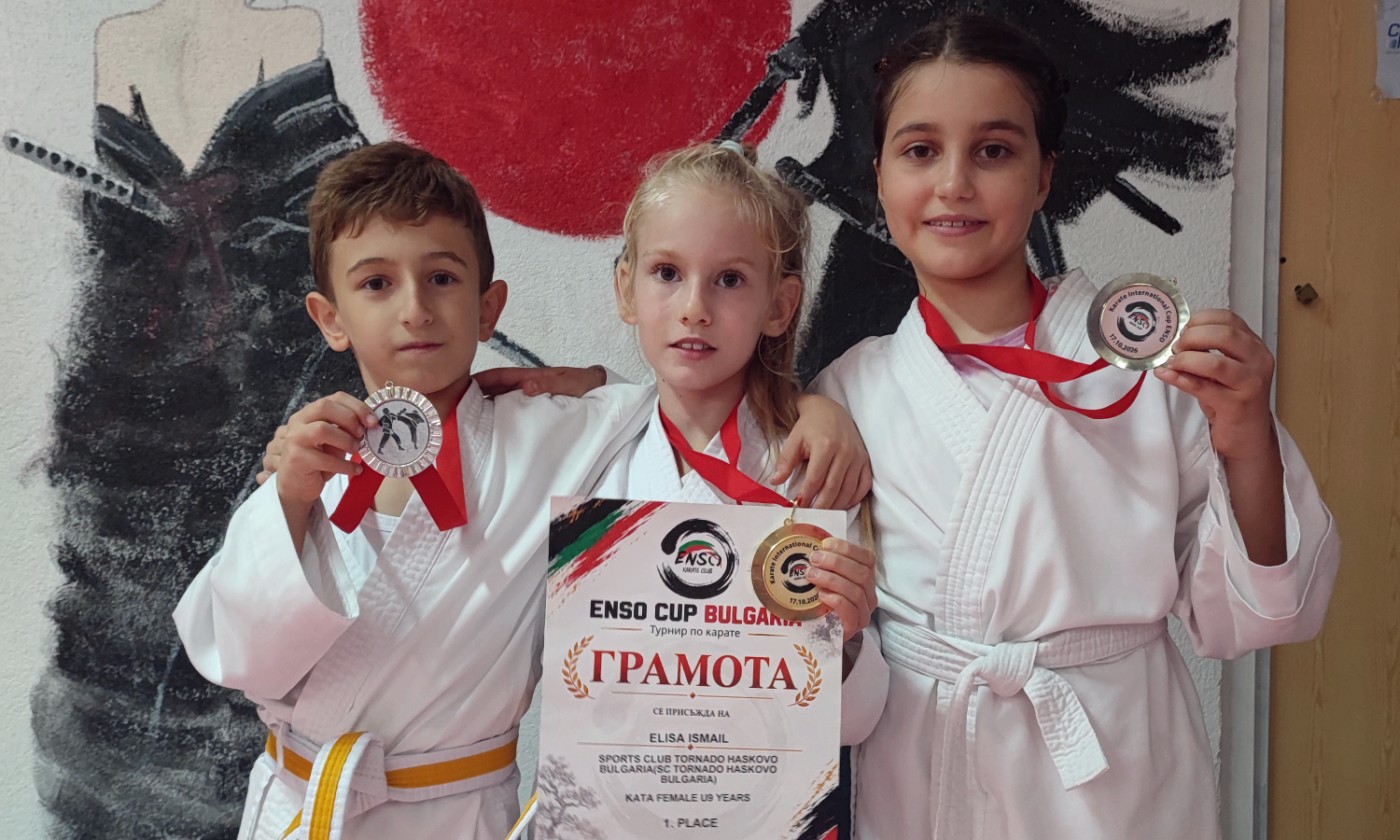 СК „Торнадо“ спечели пет медала на международния турнир „Купа Енсо“ СК „Торнадо“ спечели пет медала на международния турнир „Купа Енсо“